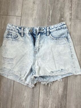 Vervet frayed denim shorts like new